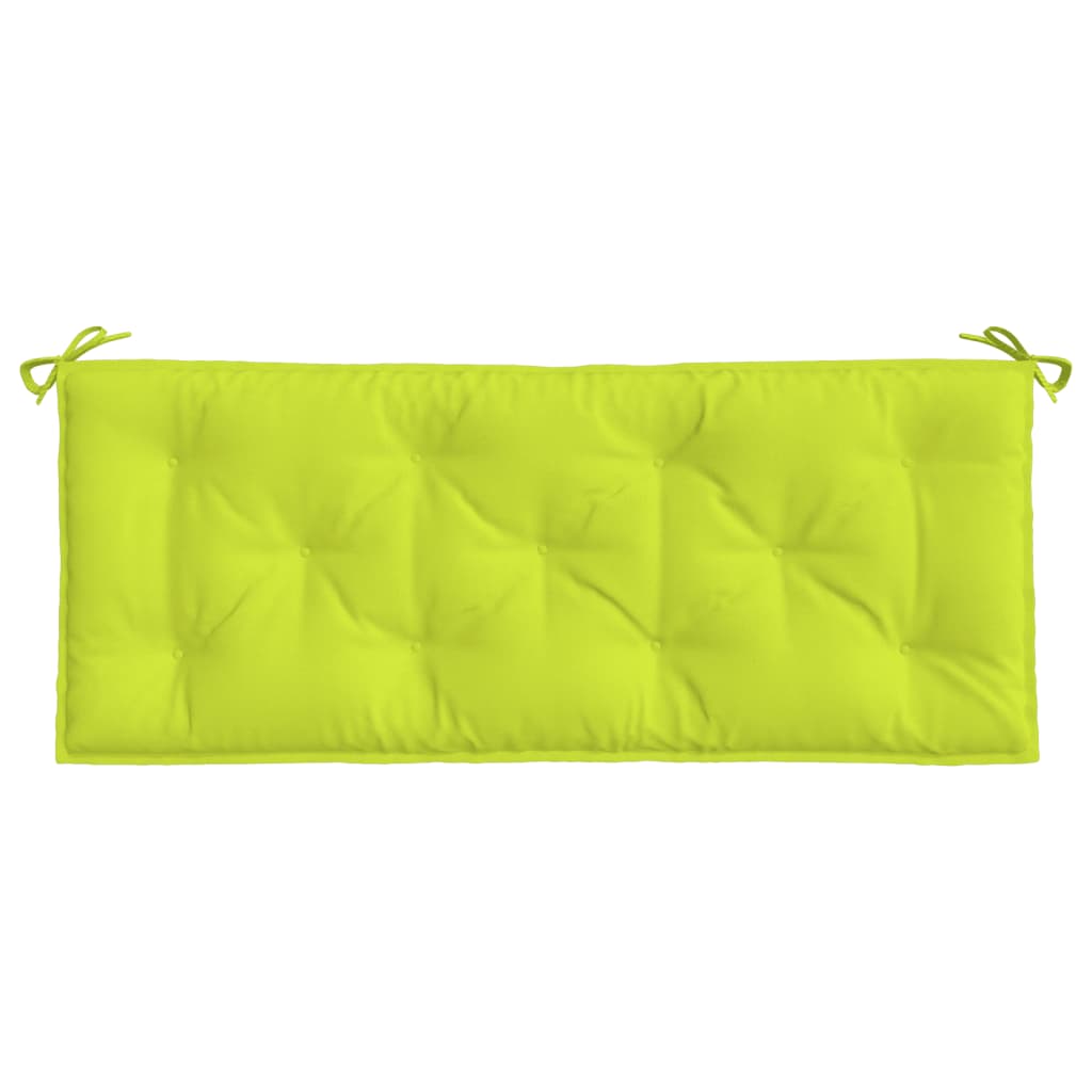 bench cushions, 2 pcs, bright green, Oxford fabric