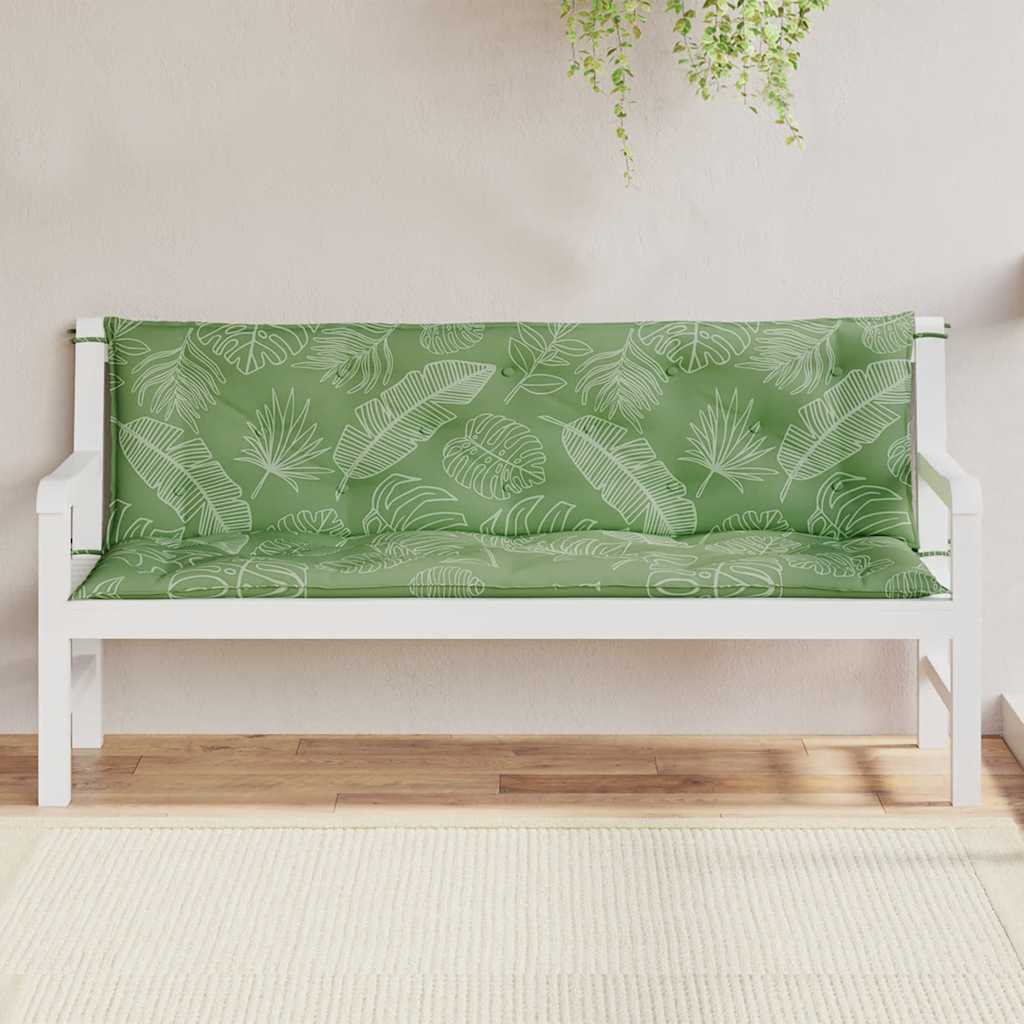Suoliuko pagalvėlės, 2vnt., 150x50x7cm, audinys, su lapais