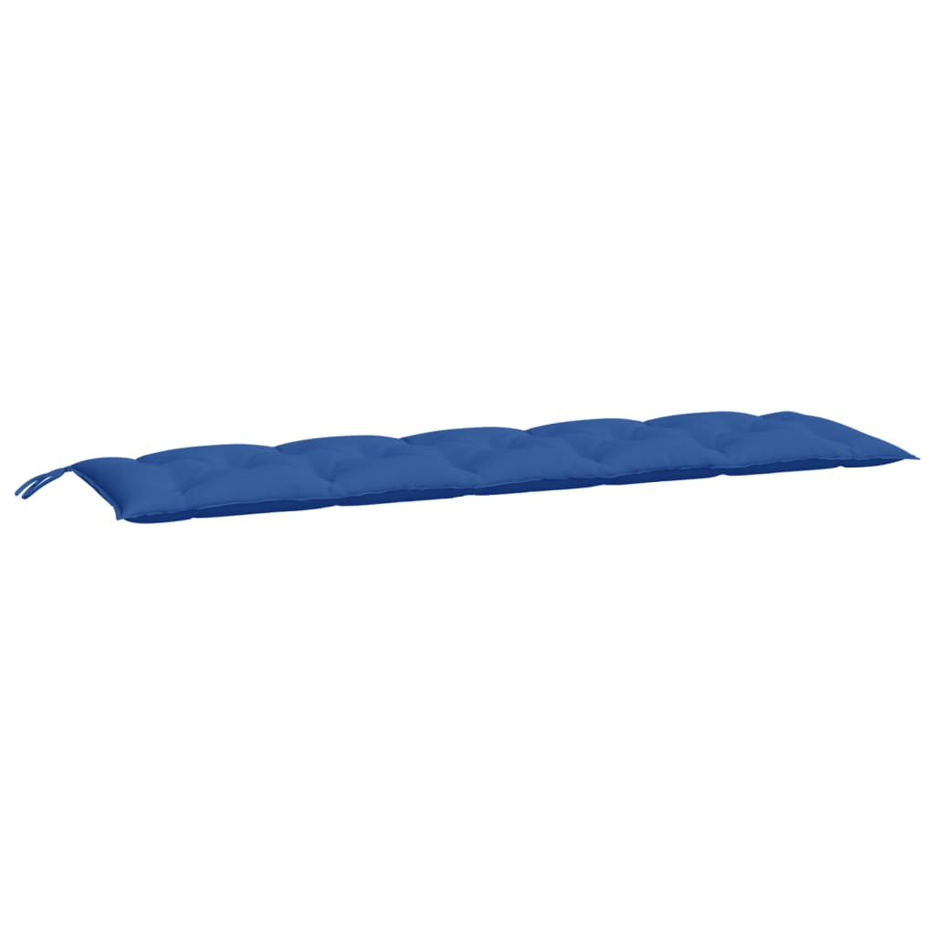 bench cushions, 2 pcs, blue, oxford fabric