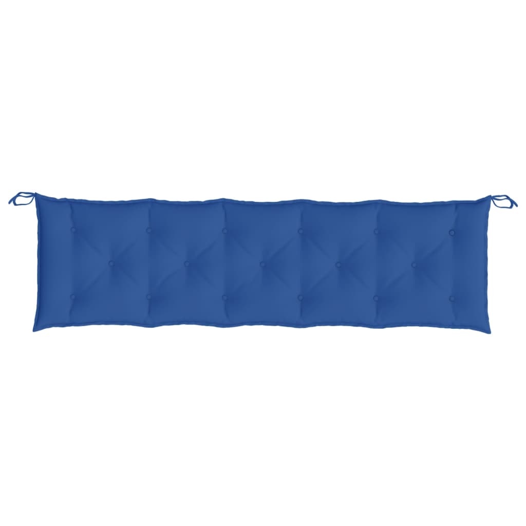 bench cushions, 2 pcs, blue, oxford fabric