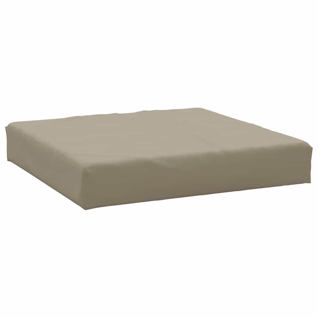 Pallet cushions, 2 pcs, taupe, Oxford fabric