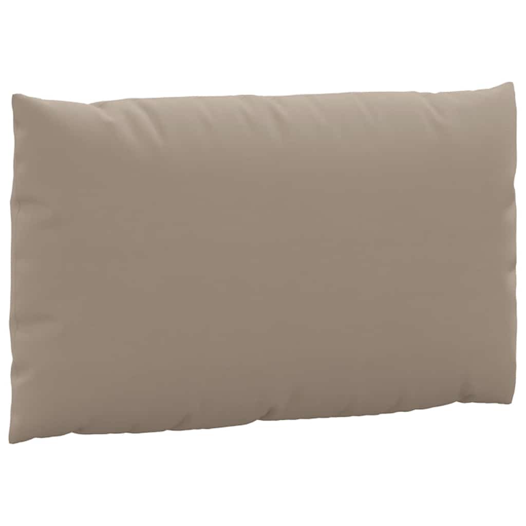 Pallet cushions, 2 pcs, taupe, Oxford fabric