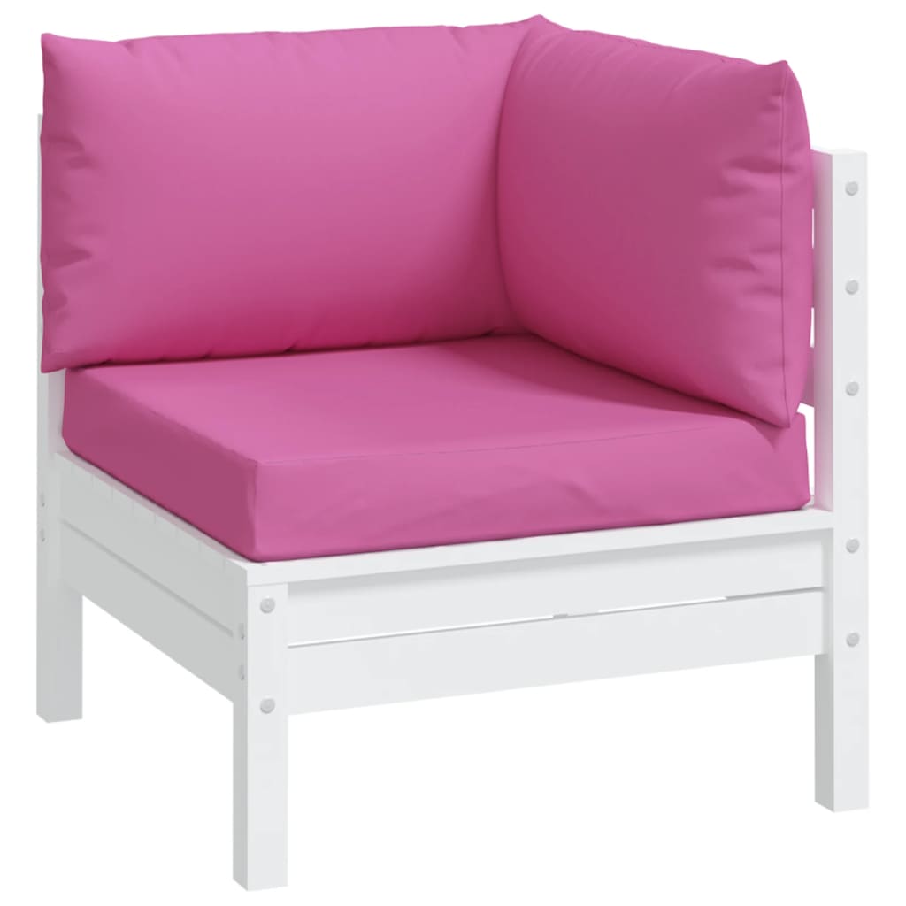 Pallet cushions, 3 pcs, pink, Oxford fabric