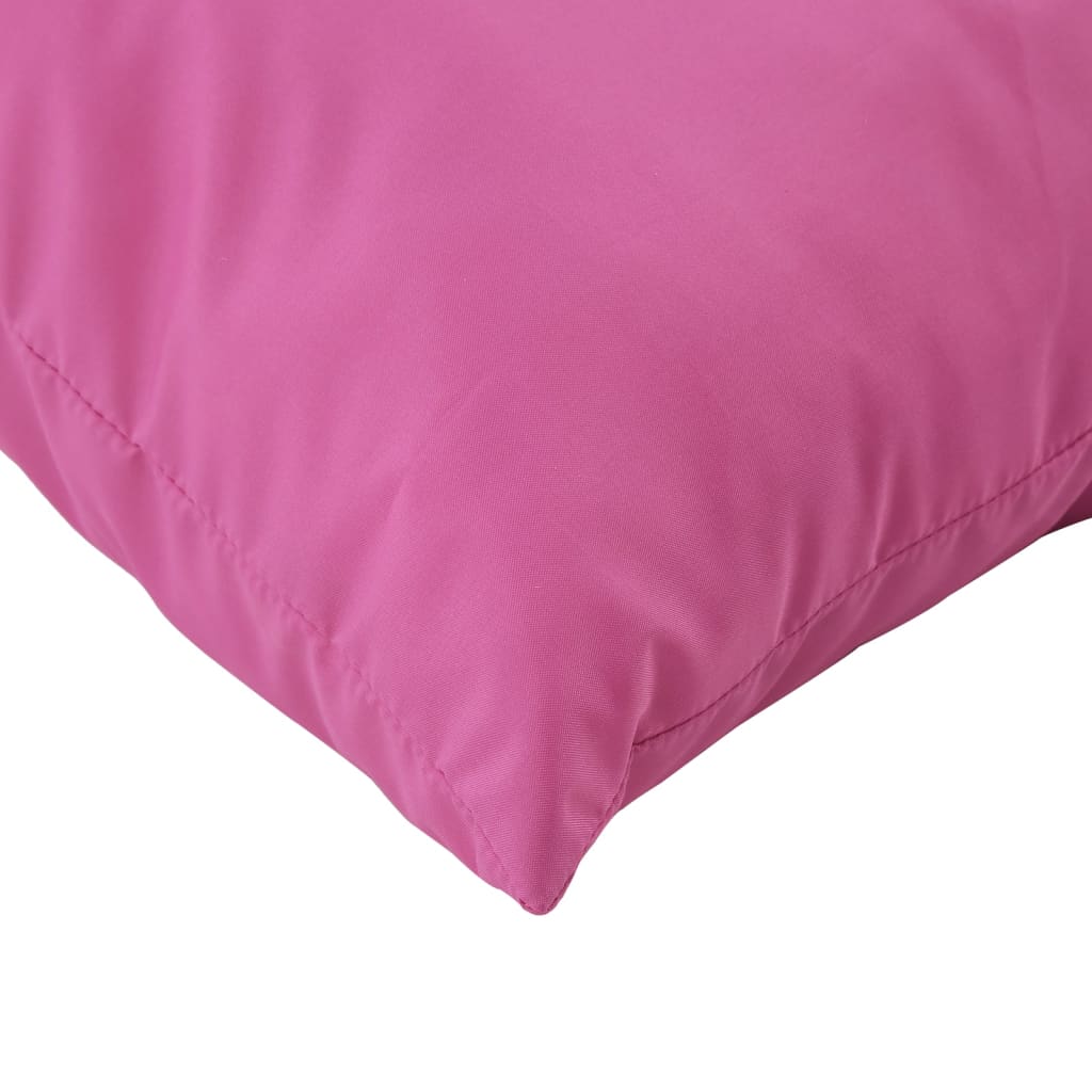 Pallet cushions, 3 pcs, pink, Oxford fabric
