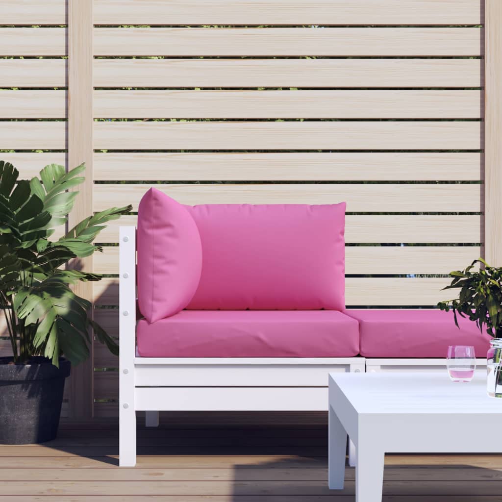 Pallet cushions, 3 pcs, pink, Oxford fabric