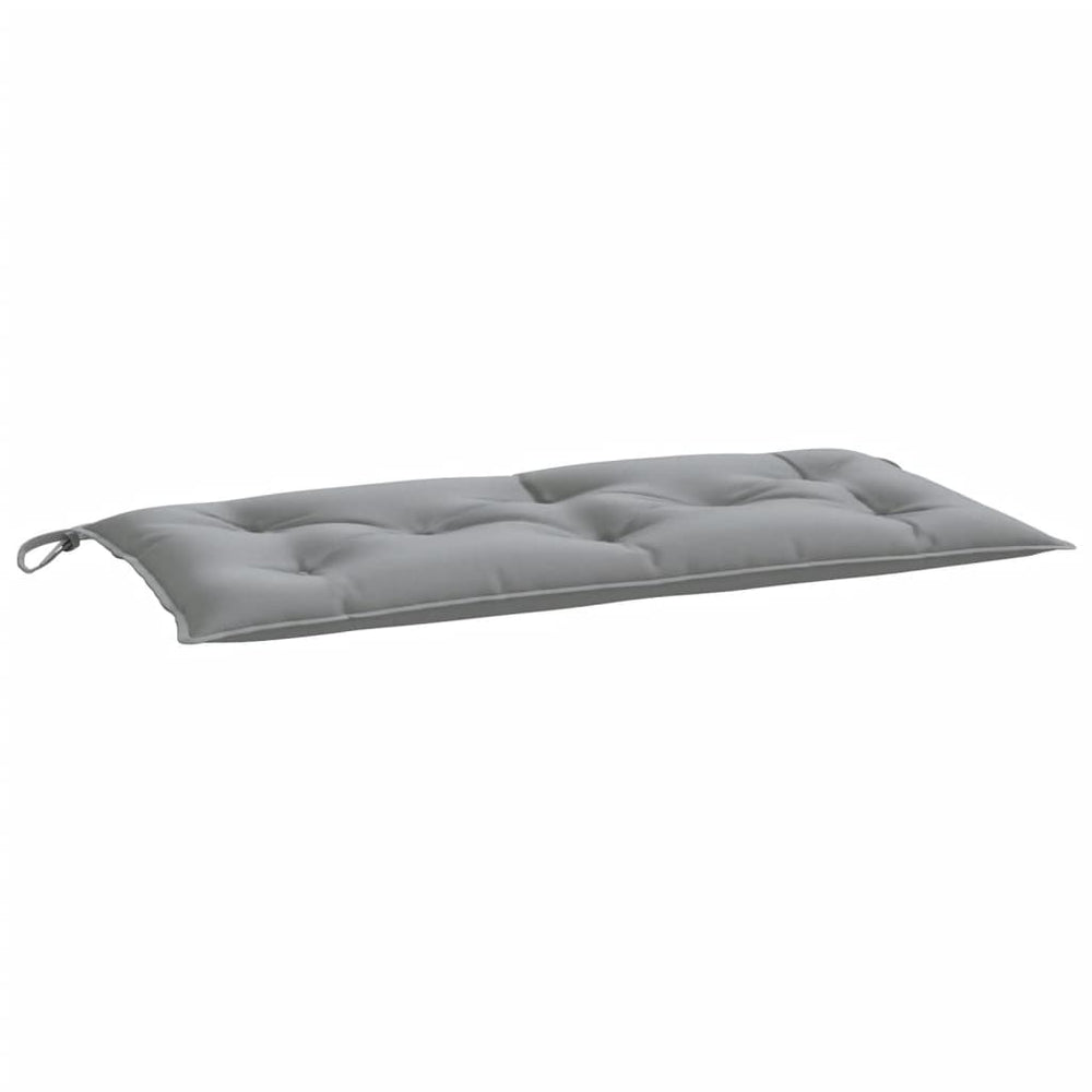 Sodo suoliuko pagalvėlė, pilkos spalvos, 110x50x7cm, audinys
