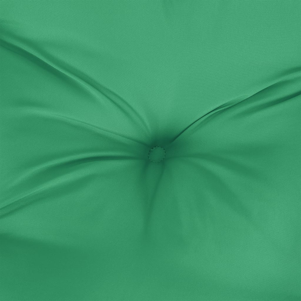 Dārza soliņa spilvens, zaļš, 110x50x7cm, audums