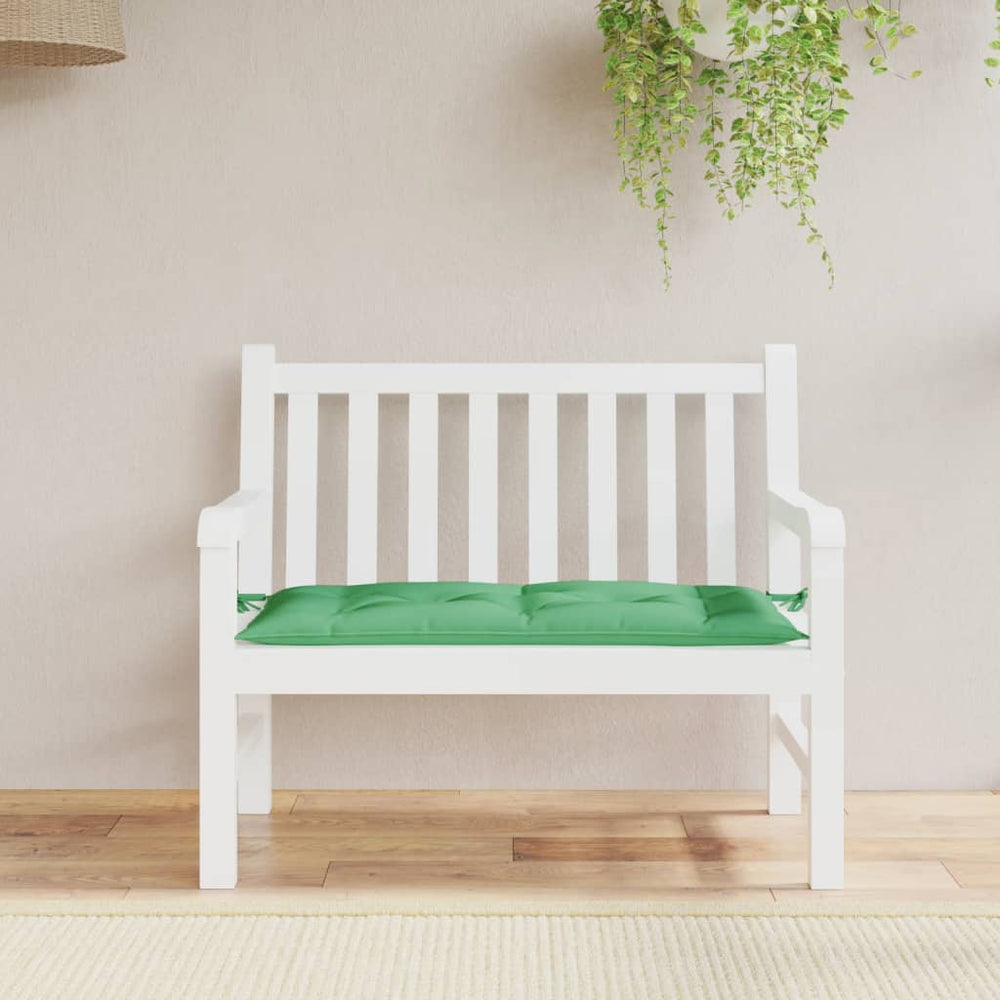 Sodo suoliuko pagalvėlė, žalios spalvos, 110x50x7cm, audinys