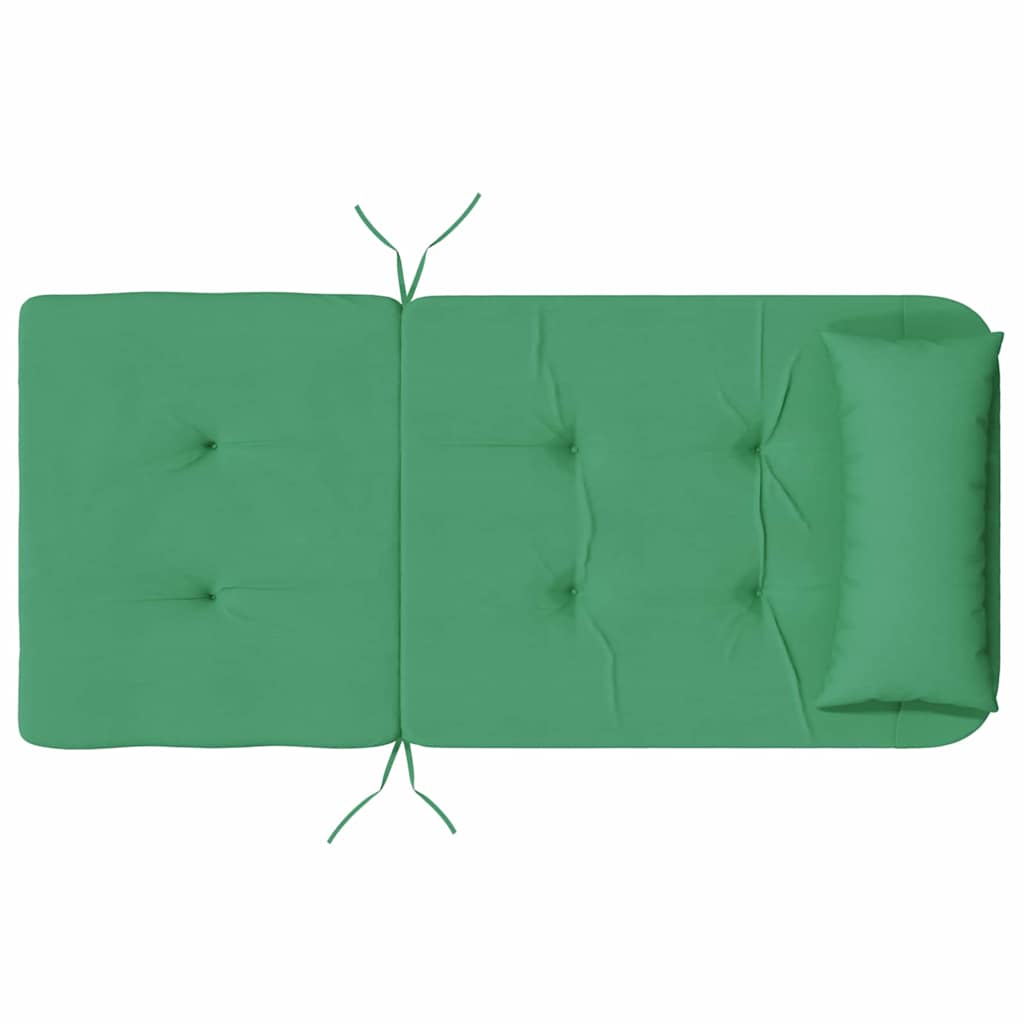 Krēslu spilveni 2 gab. Zaļi 58 x 77 x 4,5 cm Oksfordas audums