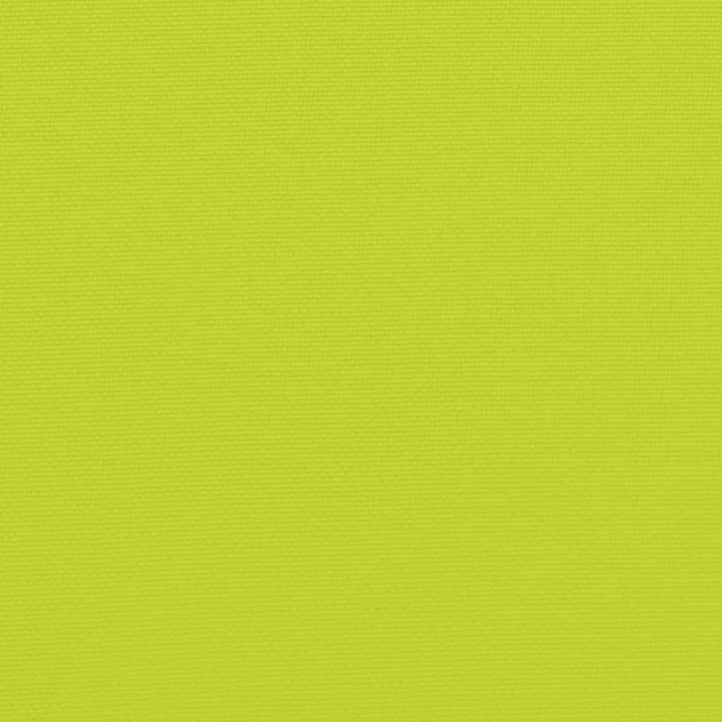 Chair cushions Plain 2 pcs Bright green 58 x 77 x 4.5 cm