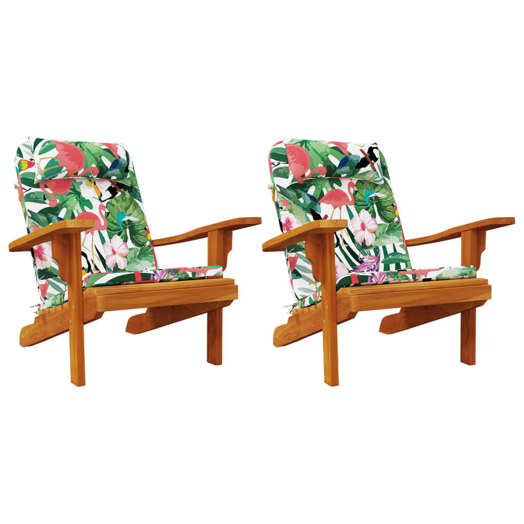 Adirondack kėdės pagalvėlės, 2vnt., spalvotos, oksfordo audinys