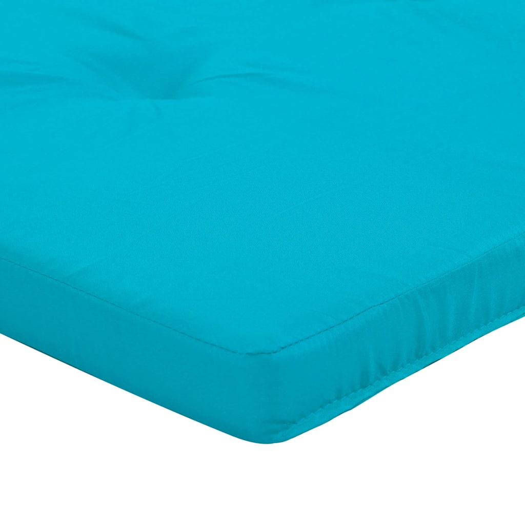 Seat pads 2 pcs Turquoise 58 x 77 x 4.5 cm Oxford fabric