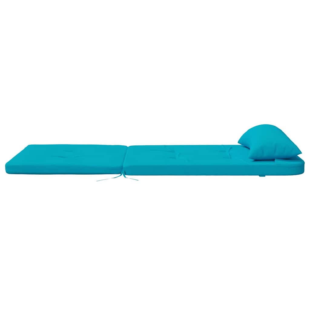 Seat pads 2 pcs Turquoise 58 x 77 x 4.5 cm Oxford fabric