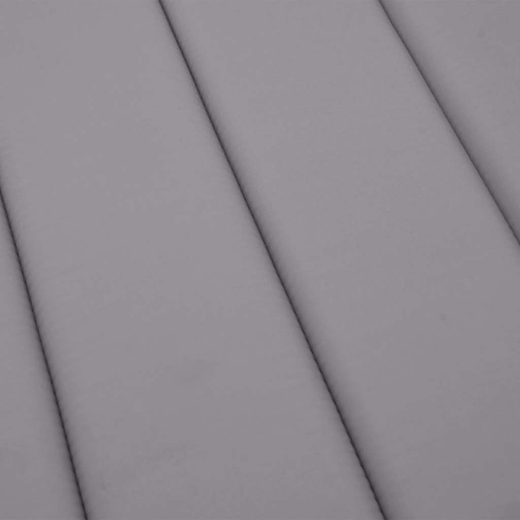 Saulės gulto čiužinukas, pilkas, 180x60x4cm, oksfordo audinys