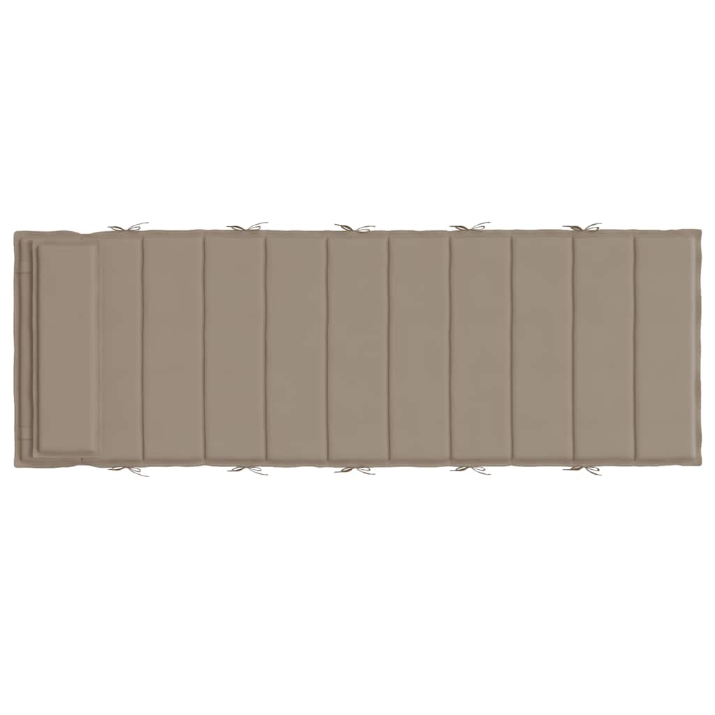 Saulės gulto čiužinukas, taupe, 180x60x4cm, oksfordo audinys