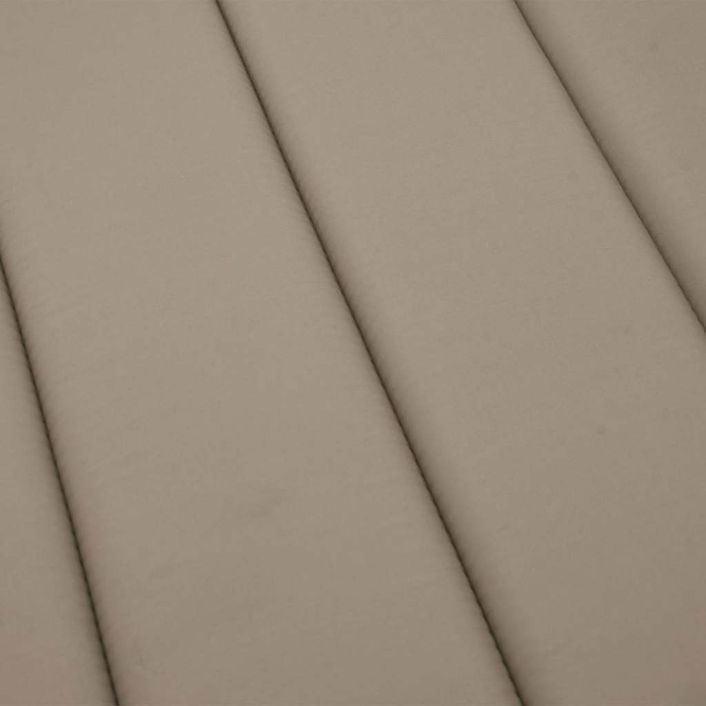Saulės gulto čiužinukas, taupe, 180x60x4cm, oksfordo audinys