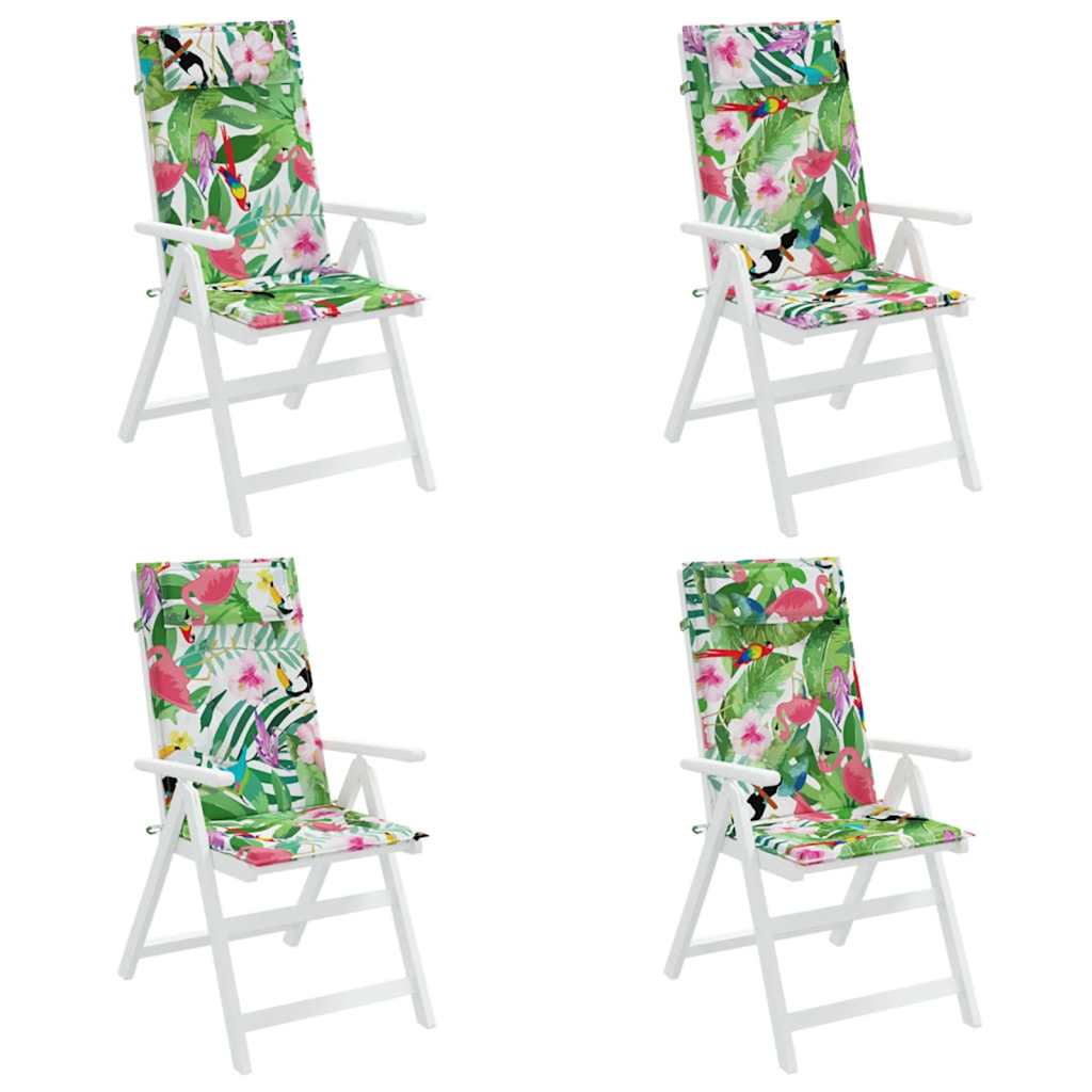 Chair cushions, 4 pcs., various colors, oxford fabric