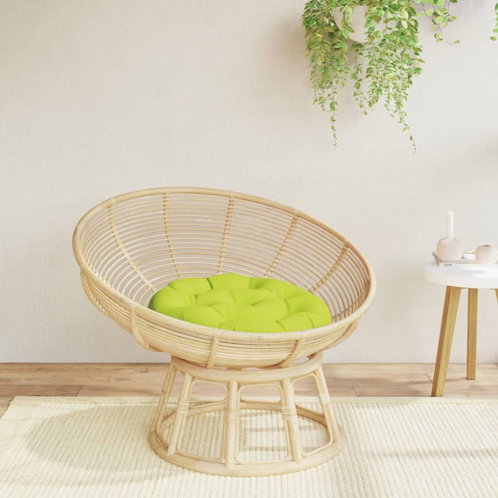 Pillow, bright green, 60x11cm, oxford fabric, round