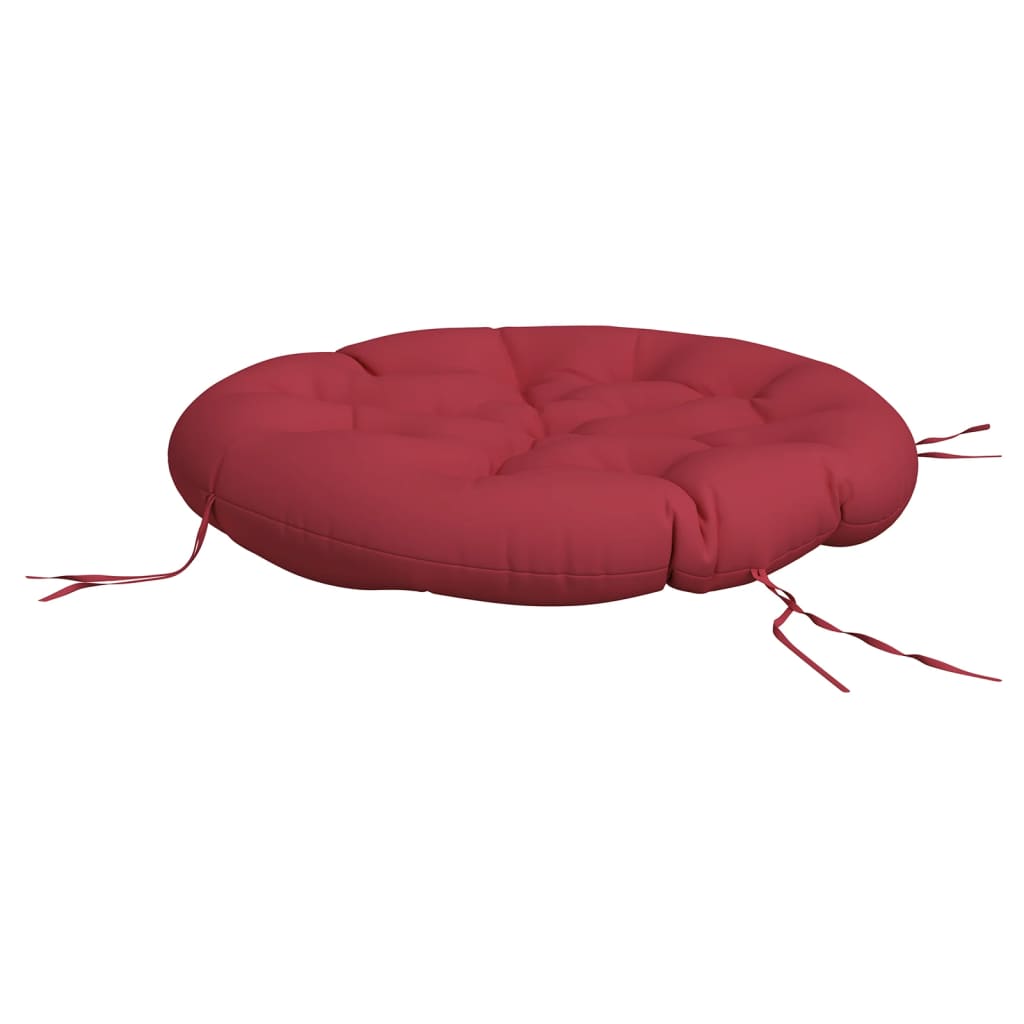 Cushion, red wine, 100x11cm, oxford fabric, round