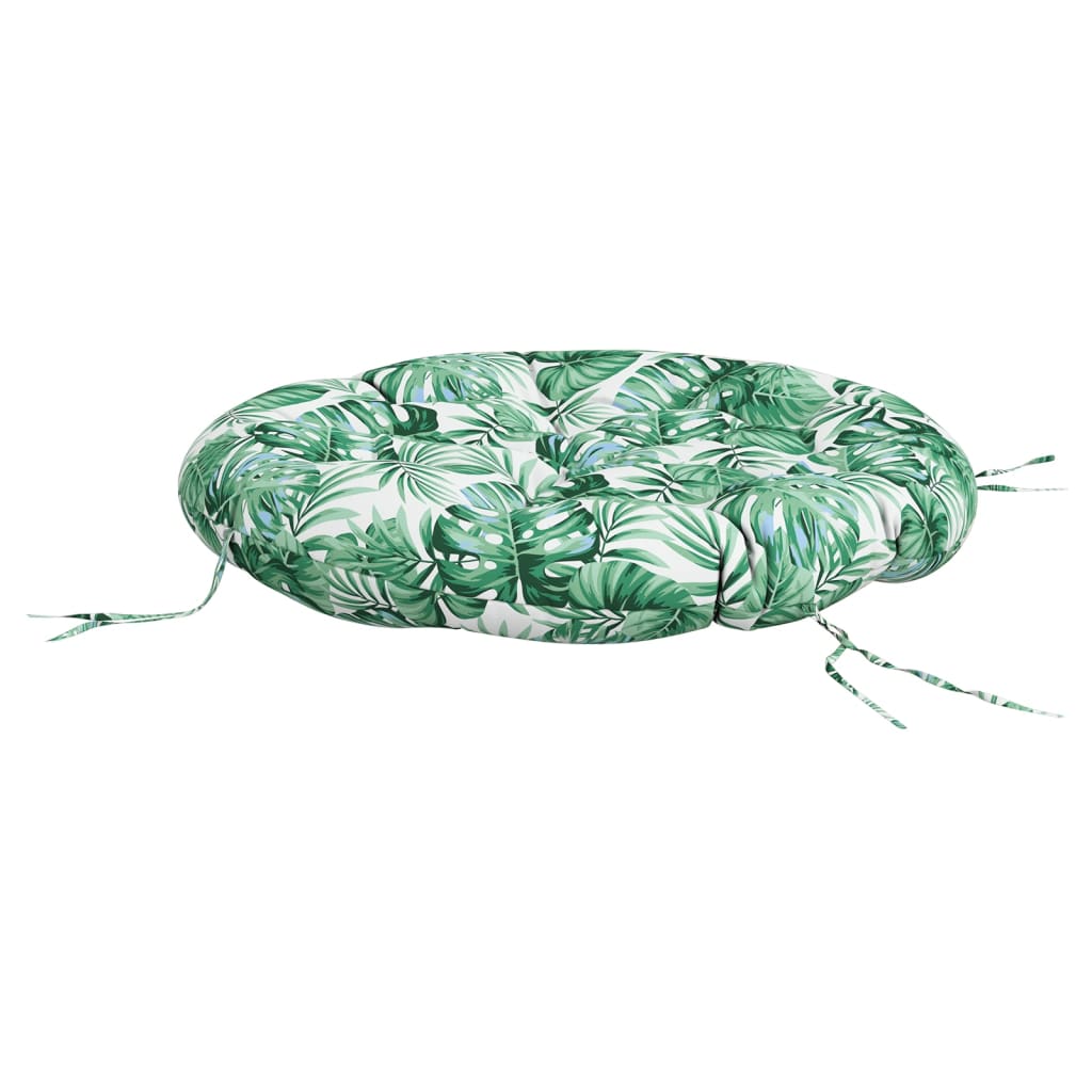 Pillow, 100x11cm, oxford fabric, round, with leaves