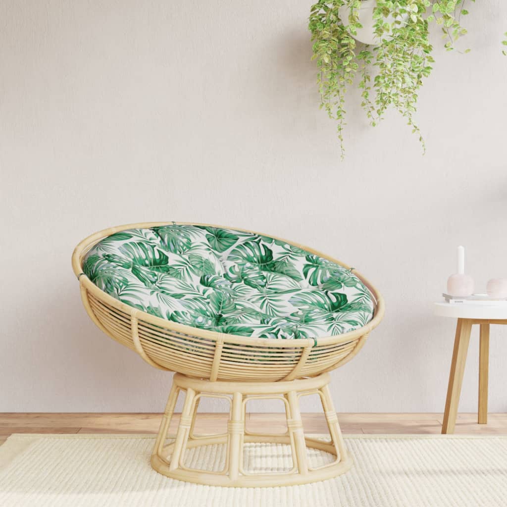 Pillow, 100x11cm, oxford fabric, round, with leaves