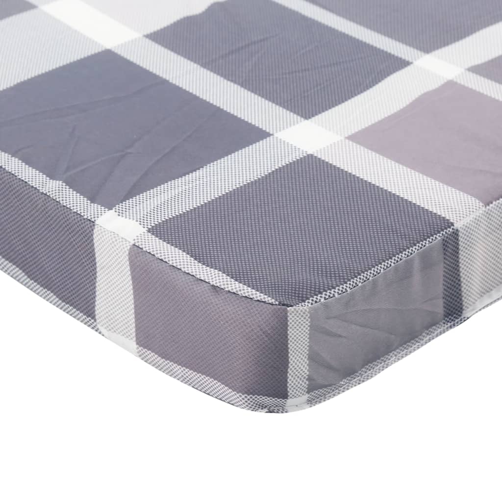Outdoor chair cushions, 2 pcs., Oxford fabric, checkered