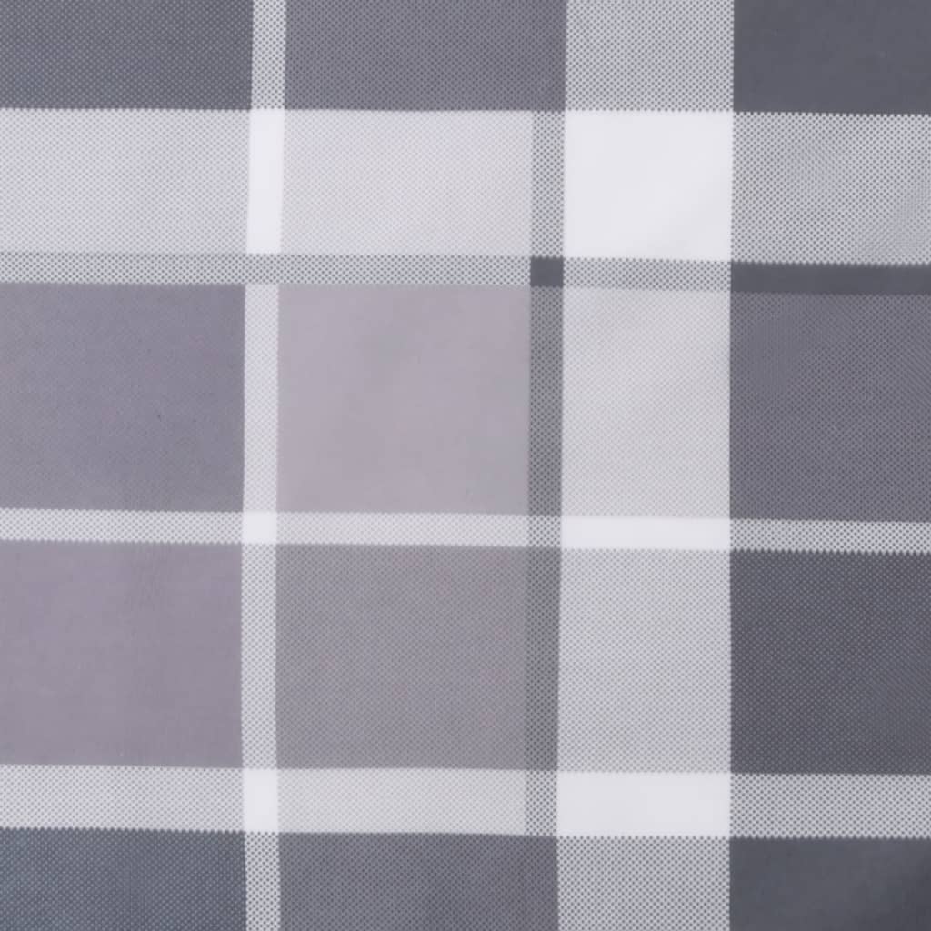 Outdoor chair cushions, 2 pcs., Oxford fabric, checkered
