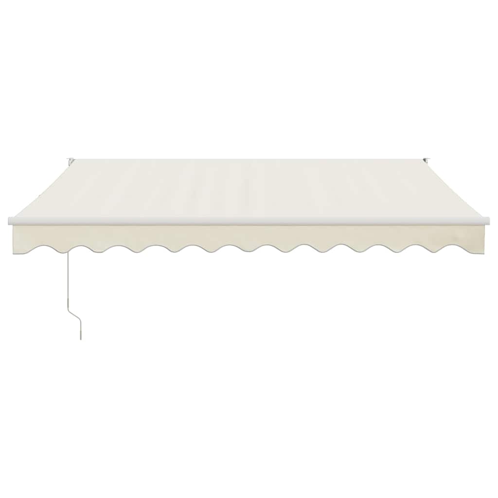 Ištraukiama markizė, kreminė, 3x2,5m, audinys ir aliuminis
