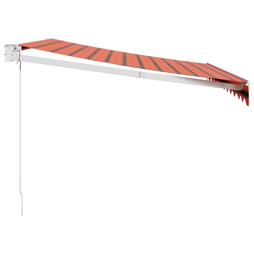 Ištraukiama markizė, oranžinė/ruda, 3x2,5m, audinys/aliuminis