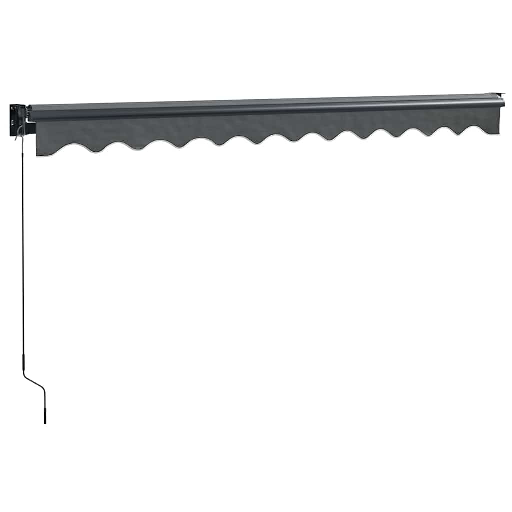 Ištraukiama markizė, antracito, 3x2,5m, audinys ir aliuminis