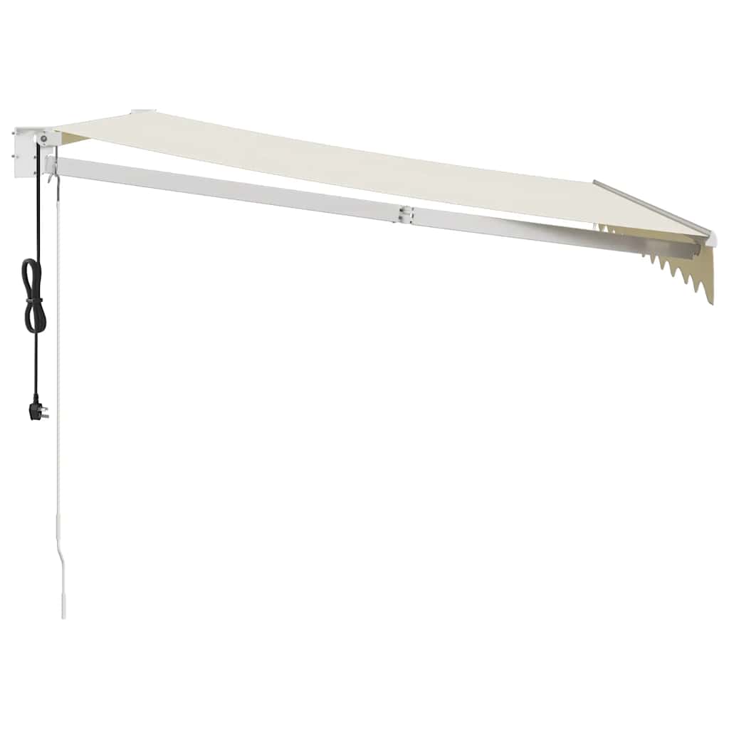 Automatinė ištraukiama markizė, kreminės spalvos, 3x2,5m