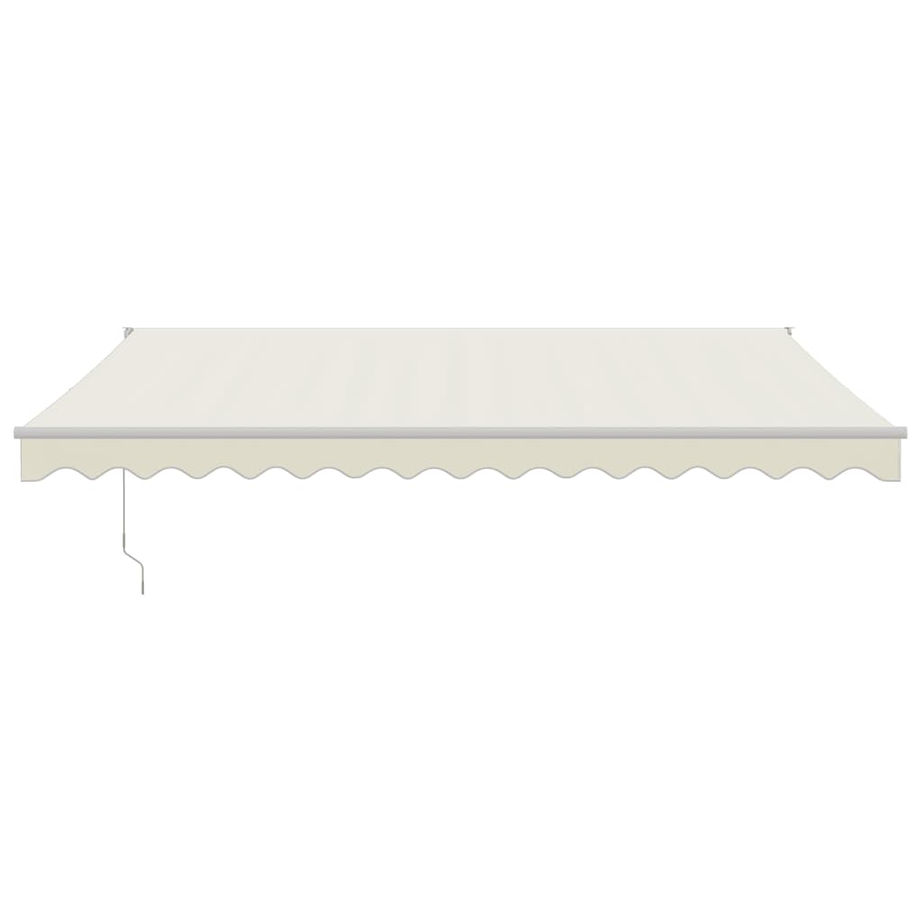 Automatic retractable awning, cream, 4.5x3m