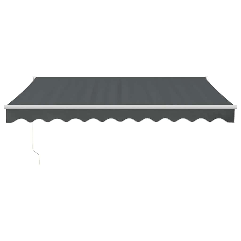 Automatinė ištraukiama markizė, antracito spalvos, 3x2,5m