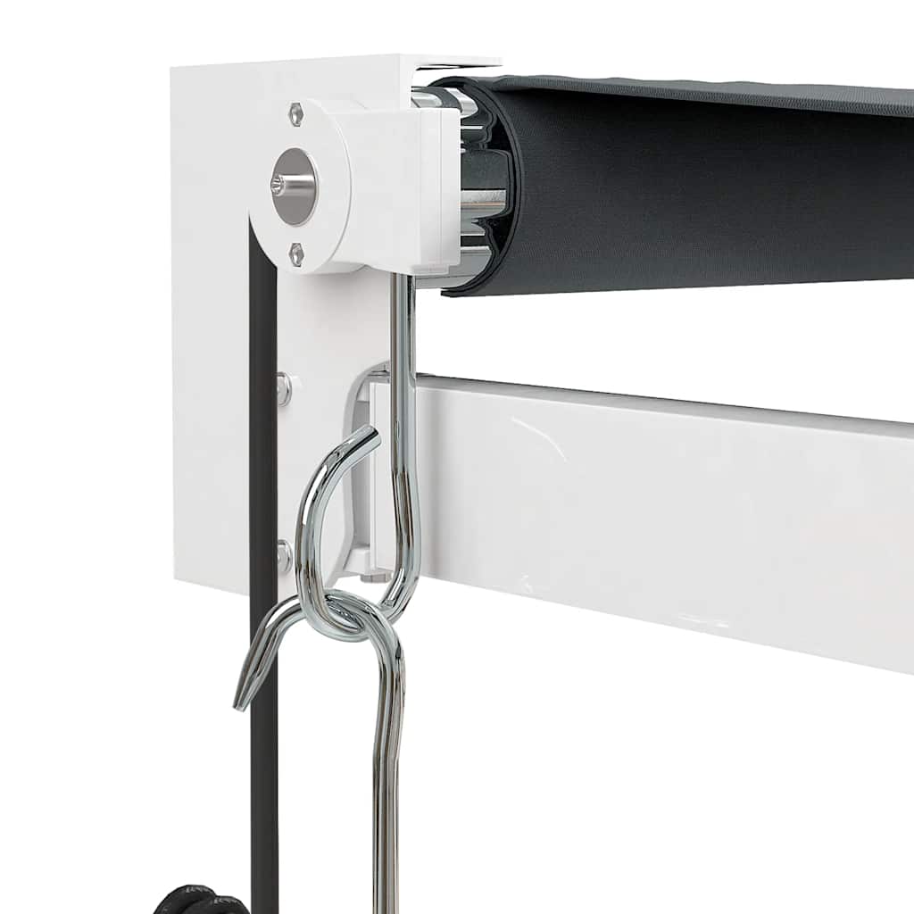 Retractable awning, anthracite, 4.5x3m
