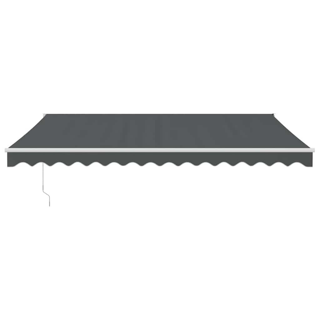 Automatinė ištraukiama markizė, antracito spalvos, 5x3m