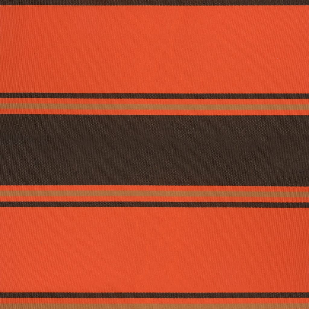 Automatinė ištraukiama markizė, oranžinė ir ruda, 4,5x3m