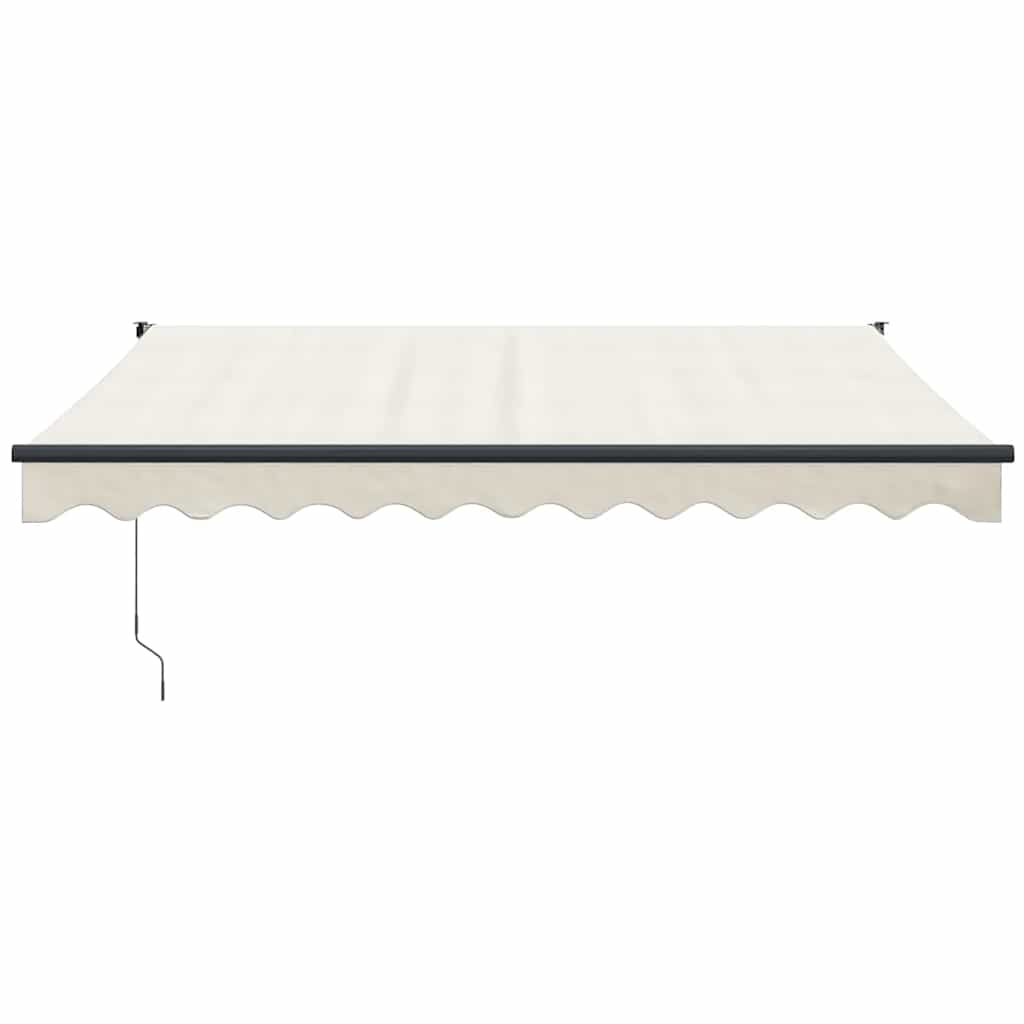 Automatic retractable awning, cream, 3x2.5m