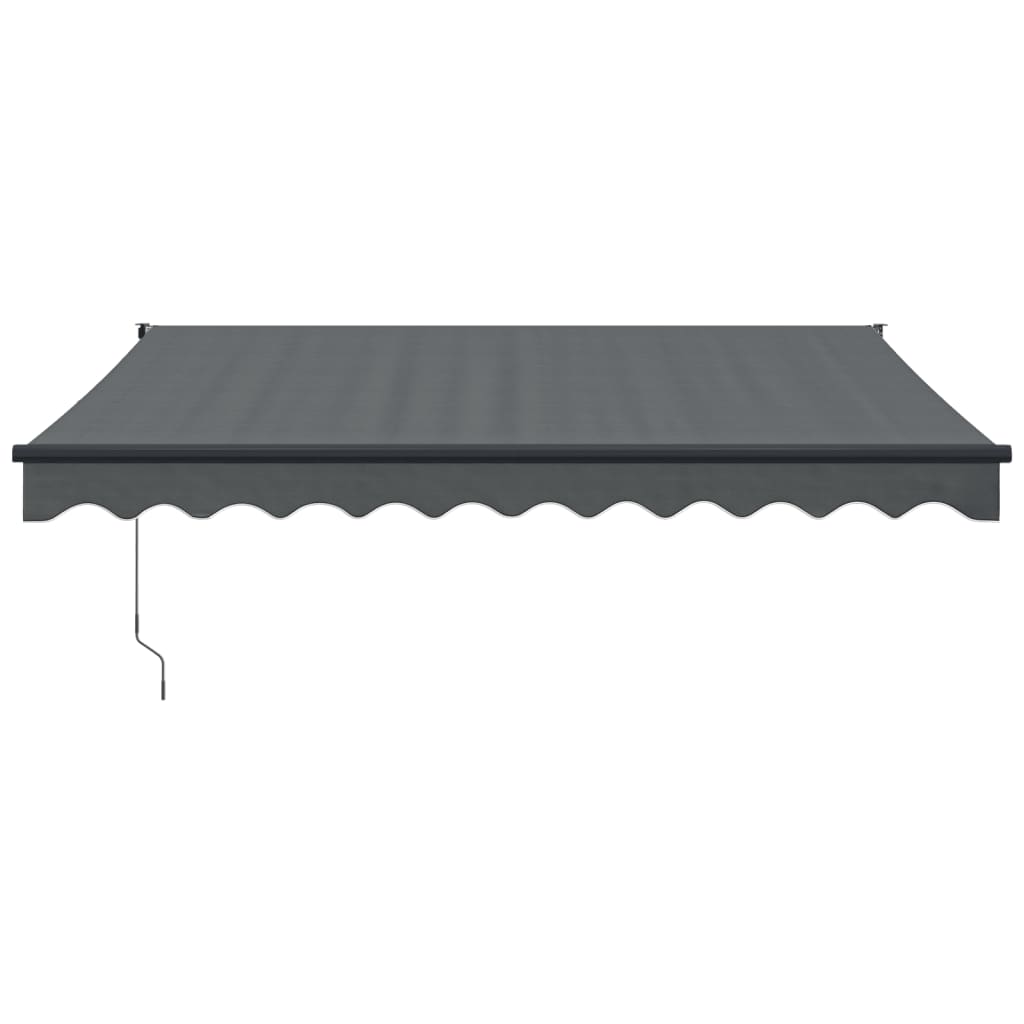 Automātiskā izvelkamā markīze, antracītpelēka, 3x2,5m