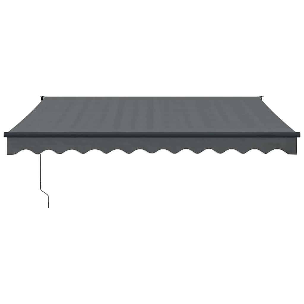 Automātiski izvelkams marķīzs, antracīta krāsā, 3,5x2,5m
