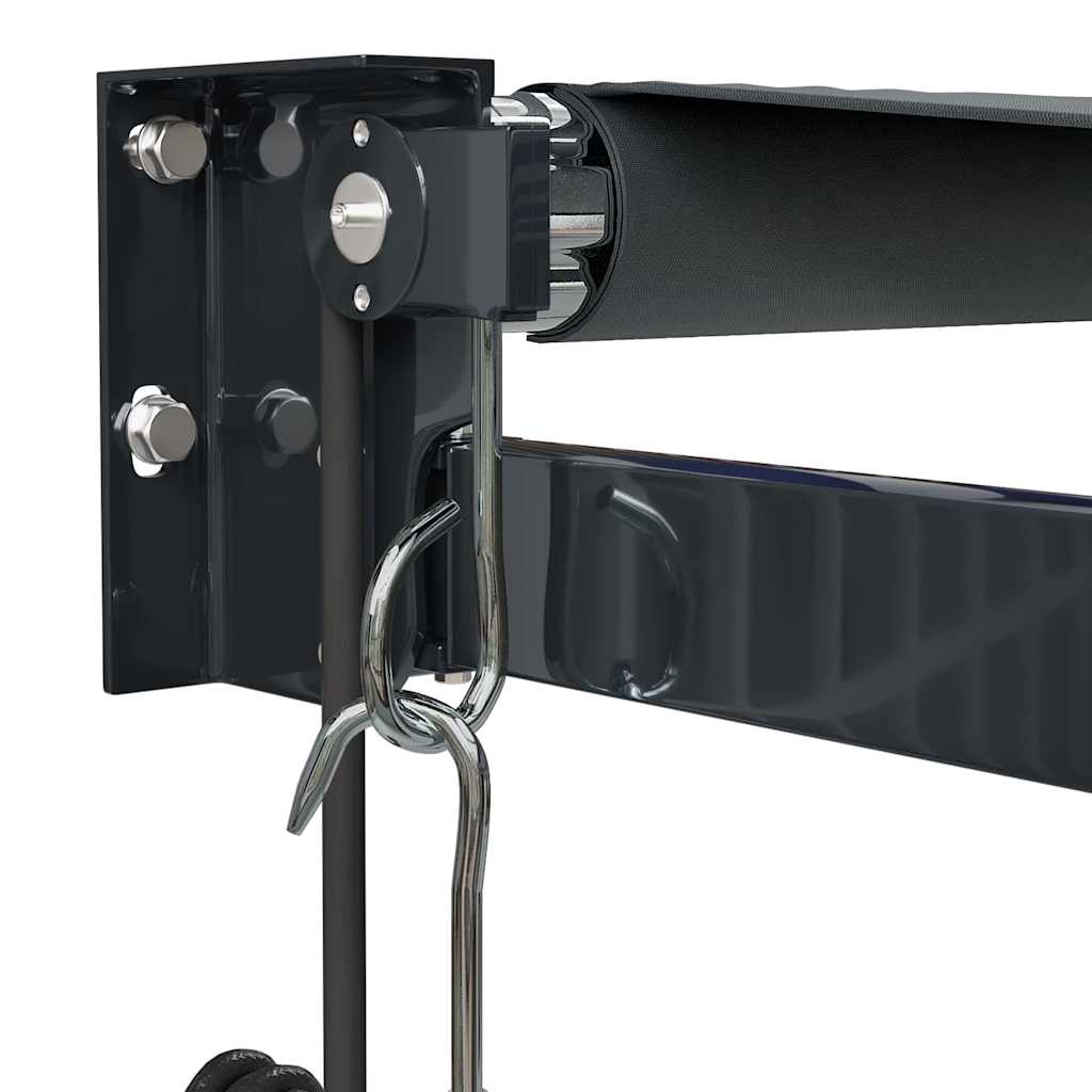 Automātiski izvelkams marķīzs, antracīta krāsā, 3,5x2,5m
