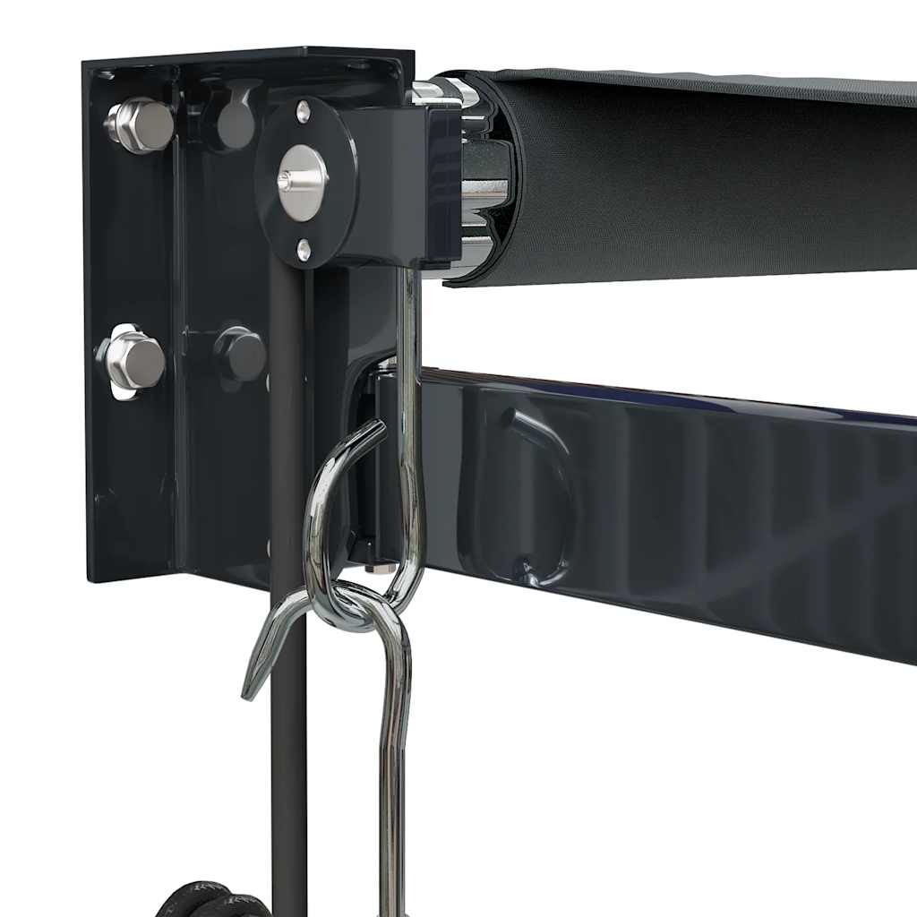 Automatinė ištraukiama markizė, antracito spalvos, 4,5x3m
