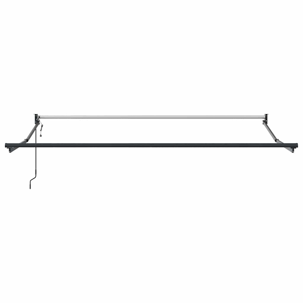 Automatinė ištraukiama markizė, oranžinė ir ruda, 3,5x2,5m