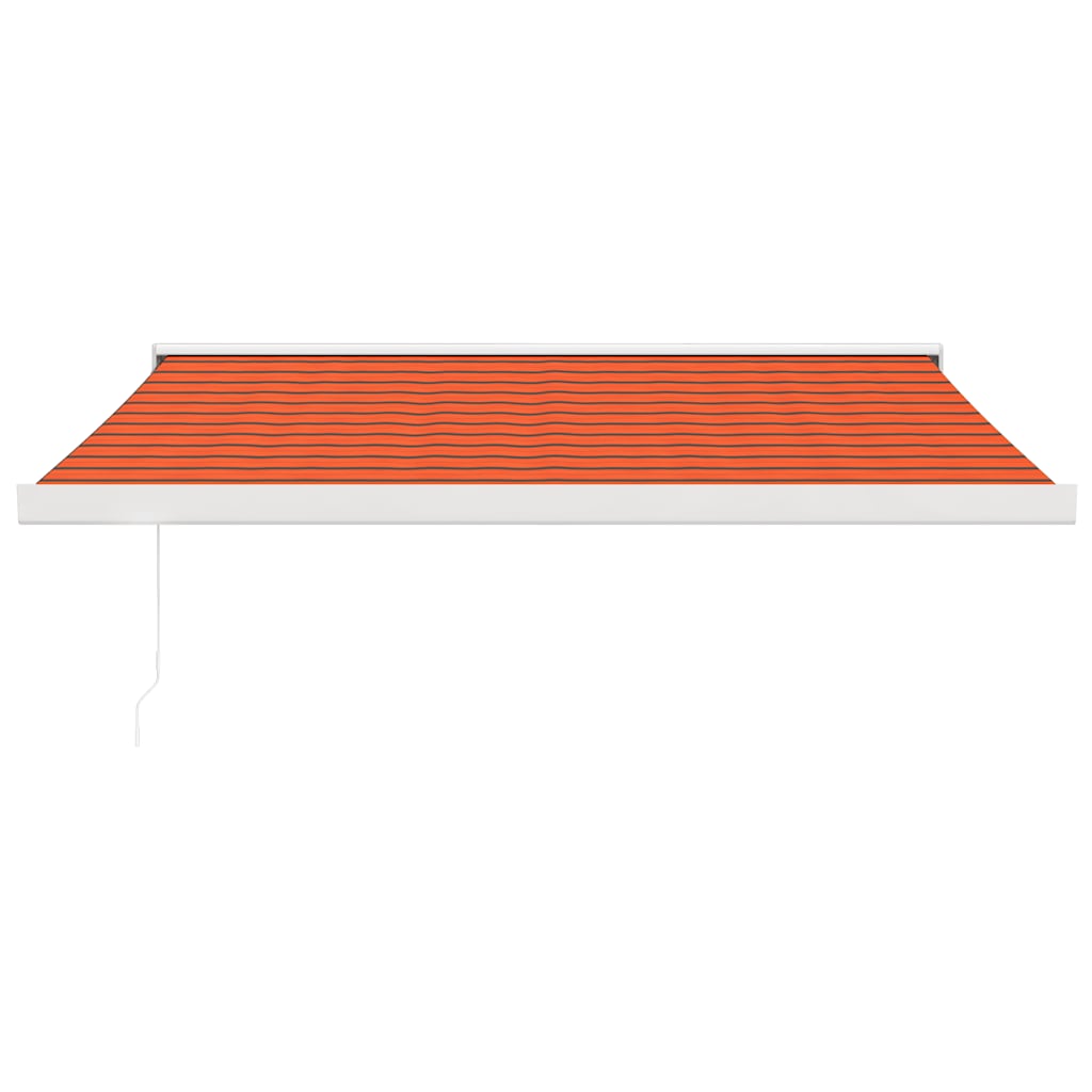Ištraukiama markizė, oranžinė/ruda, 3,5x2,5m, audinys/aliuminis