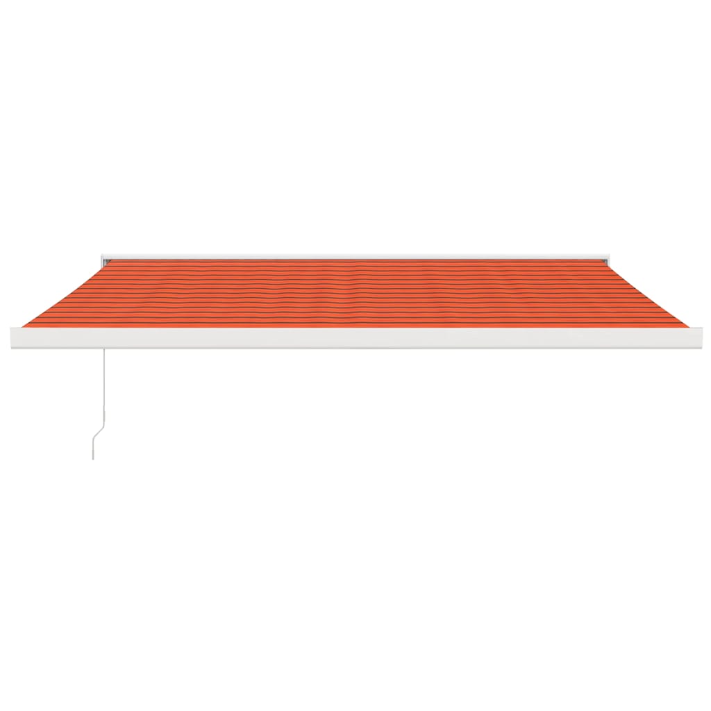 Ištraukiama markizė, oranžinė/ruda, 4x3m, audinys ir aliuminis