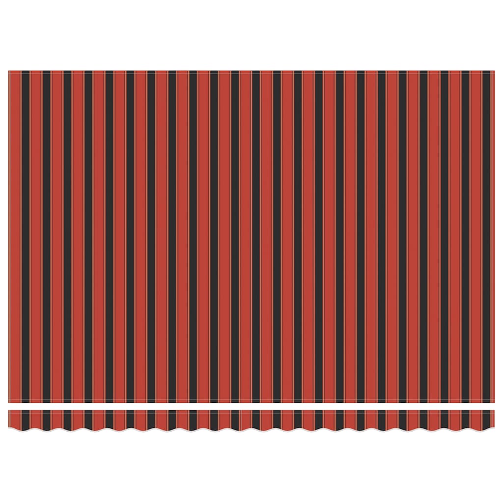 Ištraukiama markizė, oranžinė/ruda, 4,5x3m, audinys/aliuminis