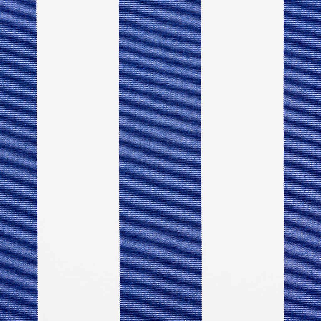 Ištraukiama markizė, mėlyna/balta, 4x3m, audinys ir aliuminis