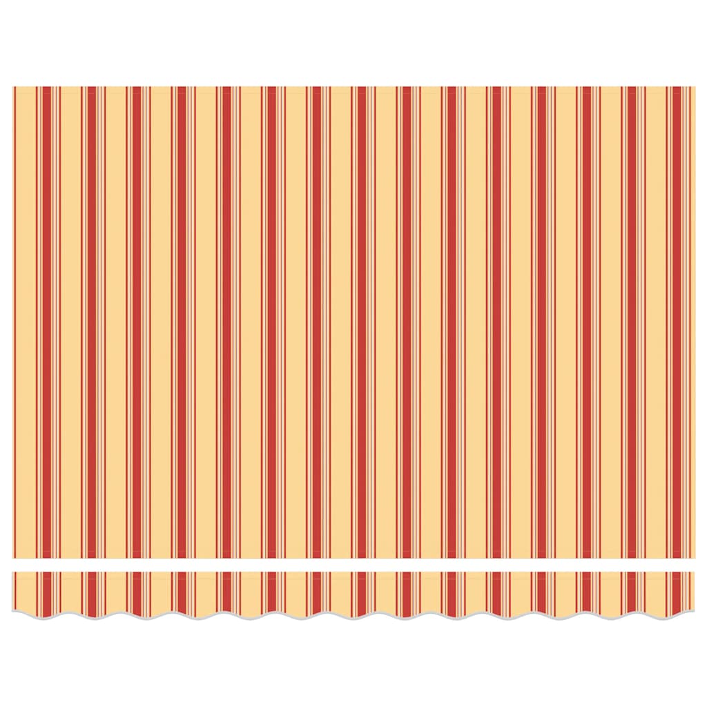 Ištraukiama markizė, geltona/balta, 3x2,5m, audinys/aliuminis