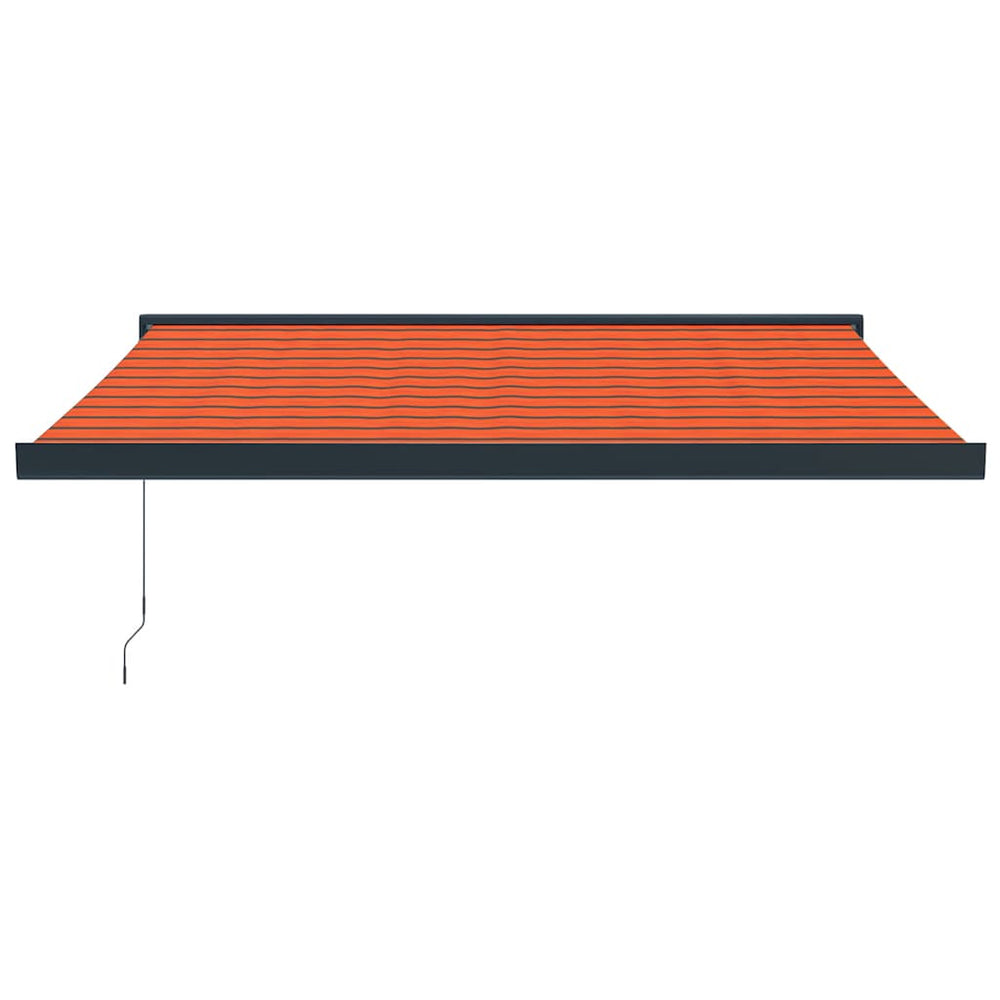 Ištraukiama markizė, oranžinė/ruda, 3x2,5m, audinys/aliuminis