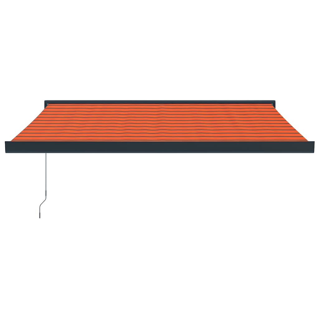 Ištraukiama markizė, oranžinė/ruda, 3x2,5m, audinys/aliuminis
