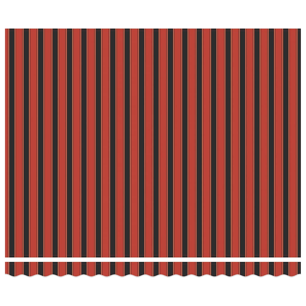 Ištraukiama markizė, oranžinė/ruda, 4x3m, audinys ir aliuminis